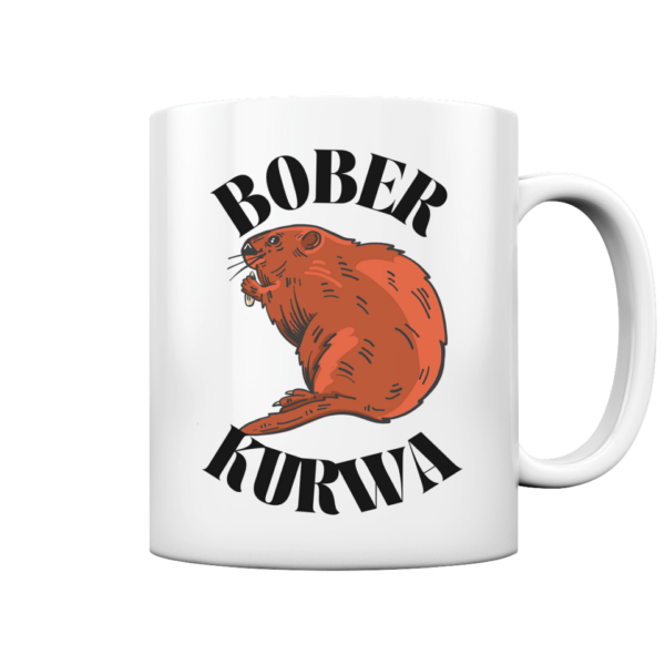 Bober Beaver Kurwa Kaffeetasse